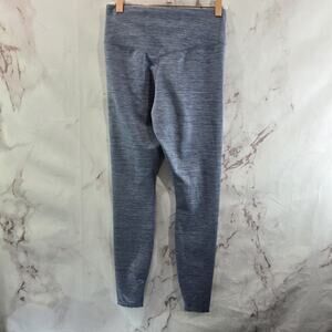 Nike Leggings Womens Small Blue Heathered Stripe High Rise One Dri Fit